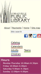 Mobile Screenshot of coralvillepubliclibrary.org